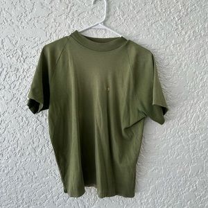 green footprint high neck